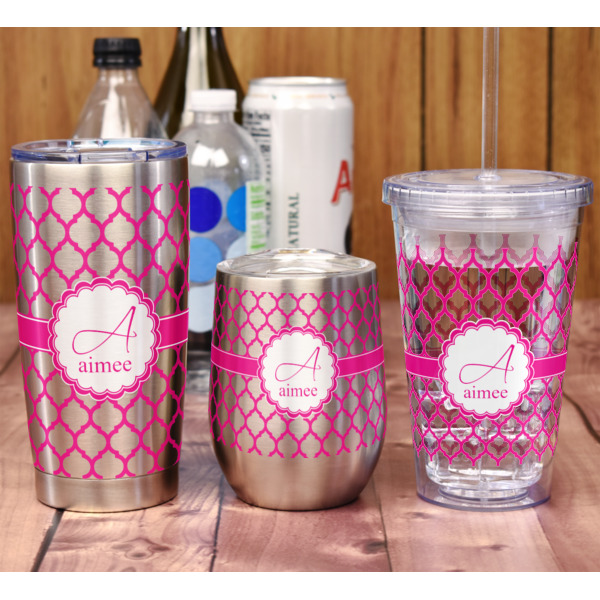 Custom Design - Acrylic Tumbler - Full Print - In Context