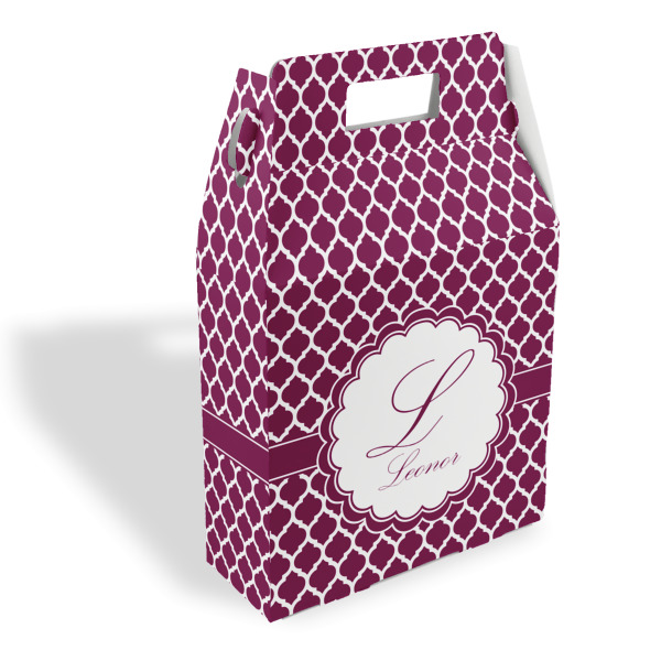Custom Moroccan Gable Favor Box (Personalized)