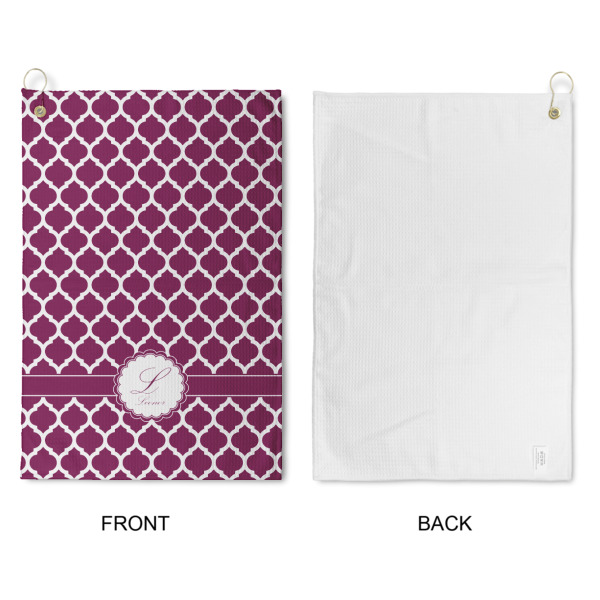 Custom Design - Waffle Weave Golf Towel - Approval
