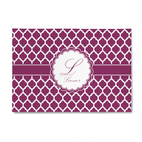 Custom Moroccan 4' x 6' Patio Rug (Personalized)