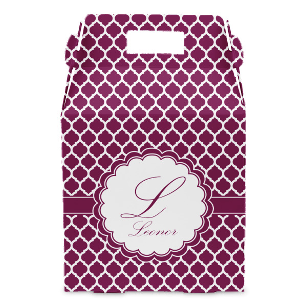 Custom Design - Gable Favor Box - Front