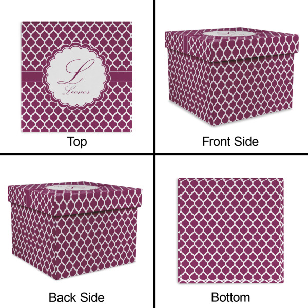 Custom Design - Gift Boxes with Lid - Canvas Wrapped - XX-Large - Approval
