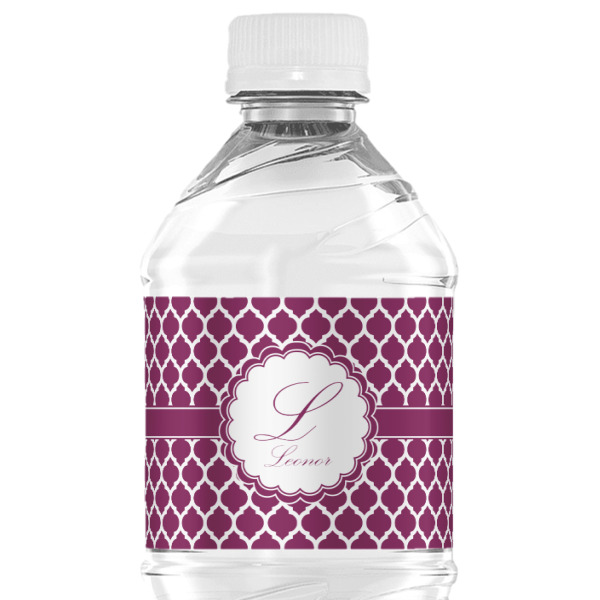 Custom Design - Water Bottle Label - Single Front