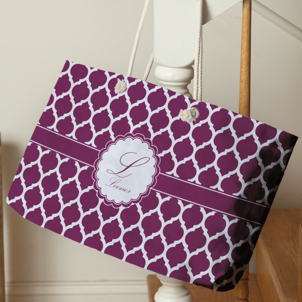 Custom Design - Large Rope Tote - Life Style