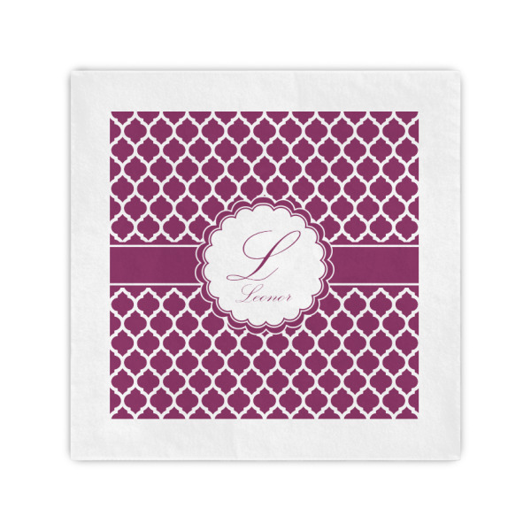 Custom Moroccan Cocktail Napkins (Personalized)