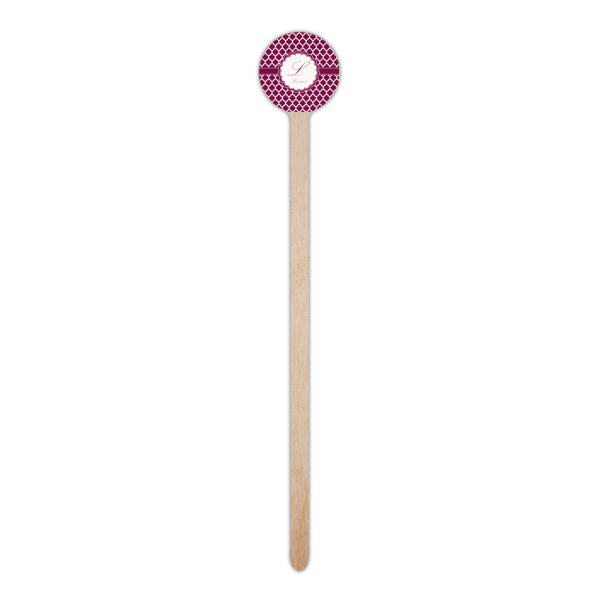 Custom Design - Wooden 6" Stir Stick - Round - Single Stick