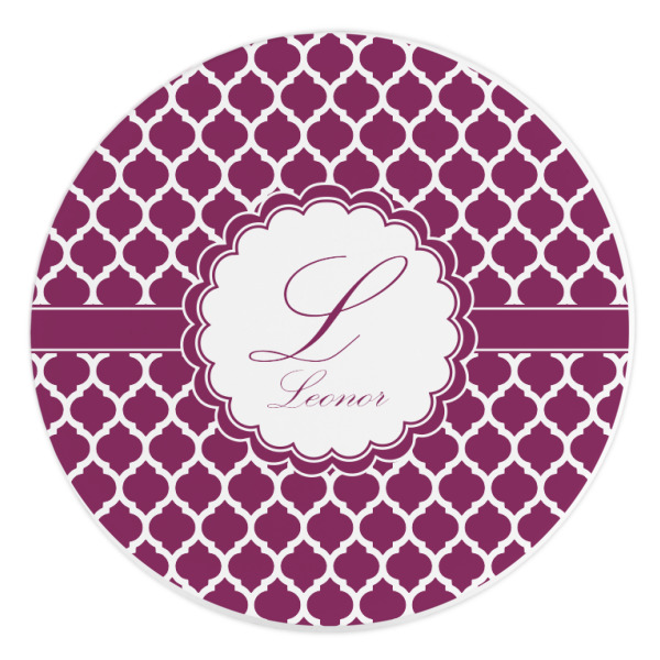 Custom Moroccan Round Stone Trivet (Personalized)