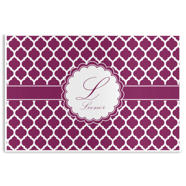 Custom Moroccan Disposable Paper Placemats (Personalized)