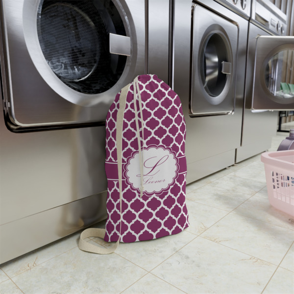 Custom Design - Small Landry Bag - In Context