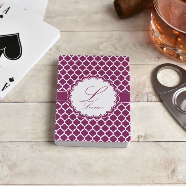 Custom Design - Playing Cards - In Context