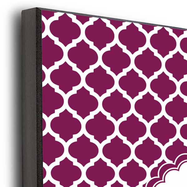 Custom Design - 11x14 Wood Print - Closeup