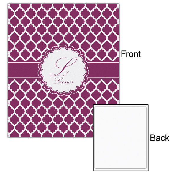 Custom Design - 20x24 - Matte Poster - Front & Back