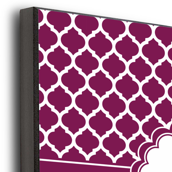 Custom Design - 12x12 Wood Print - Closeup