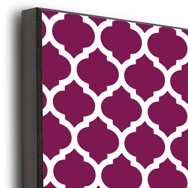 Custom Design - 16x20 Wood Print - Closeup