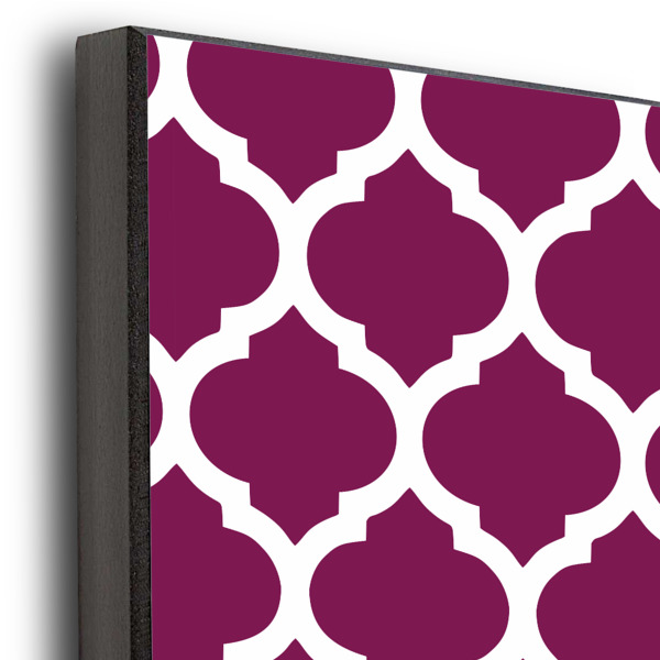 Custom Design - 20x30 Wood Print - Closeup