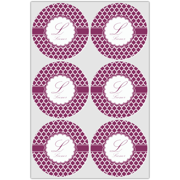 Custom Design - Icing Circle - Large - Set of 6