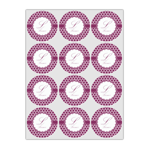 Custom Design - Icing Circle - Small - Set of 12