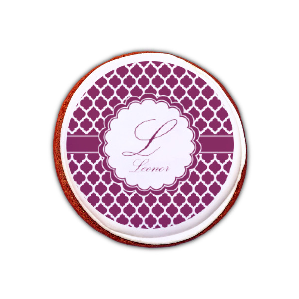 Custom Design - Printed Icing Circle - XSmall - On Cookie