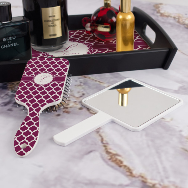 Custom Design - Hair Brush - With Hand Mirror