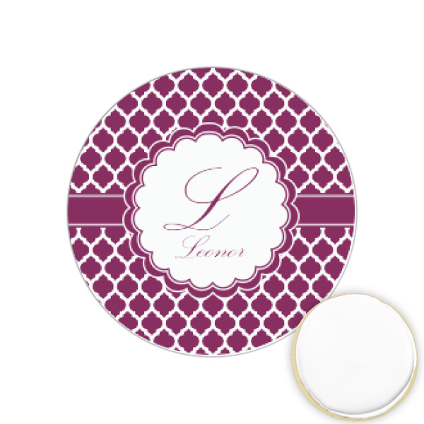 Custom Moroccan Printed Cookie Topper - 1.25" (Personalized)