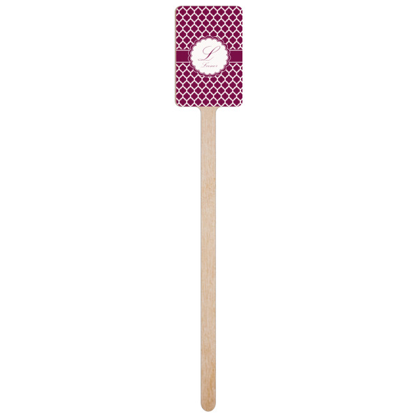 Custom Design - Wooden 6.25" Stir Stick - Rectangular - Single Stick