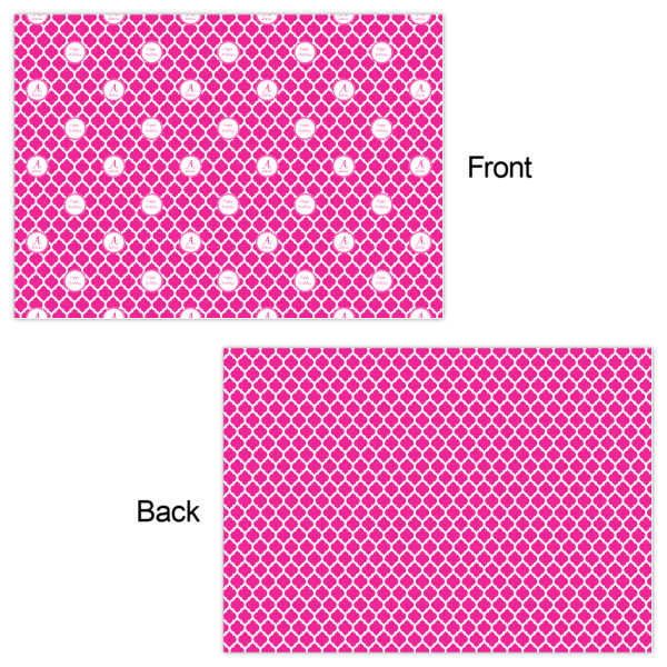 Custom Design - Wrapping Paper Sheet - Double Sided - Front & Back