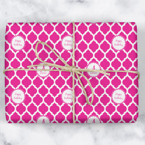 Custom Design - Wrapping Paper Roll - Matte - Wrapped Box