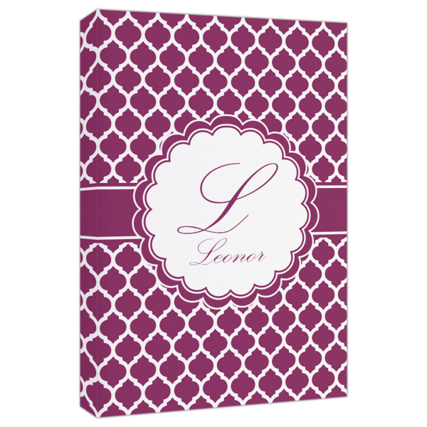 Custom Moroccan Canvas Print - 20x30 (Personalized)