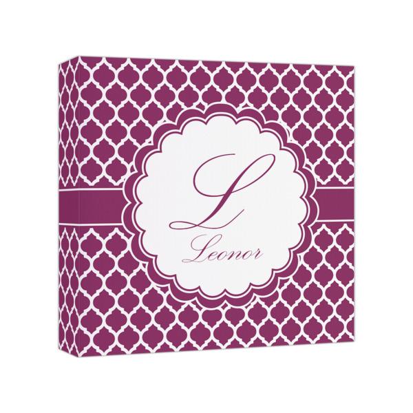 Custom Moroccan Canvas Print - 8x8 (Personalized)