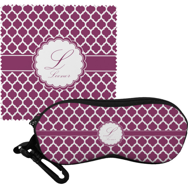 Custom Moroccan Eyeglass Case & Cloth (Personalized)