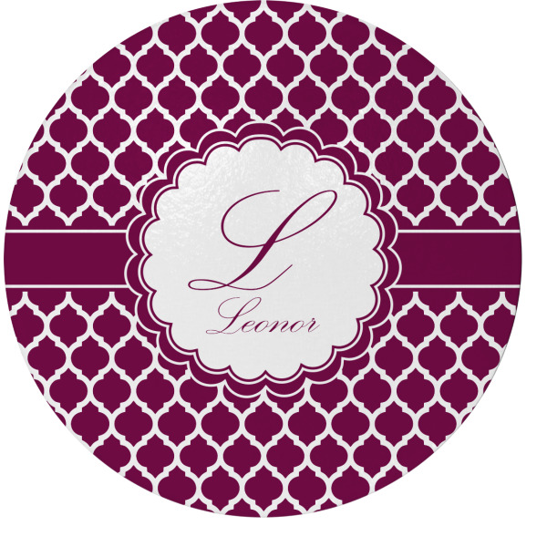 Custom Design Your Own Round Glass Cutting Board