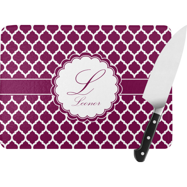 Custom Design Your Own Rectangular Glass Cutting Board