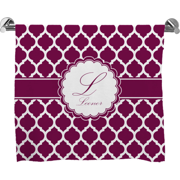 Custom Moroccan Bath Towel (Personalized)