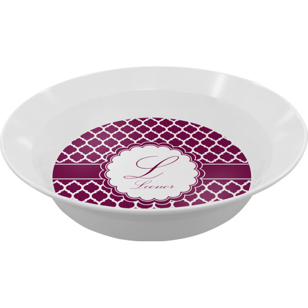 Custom Moroccan Melamine Bowl (Personalized)