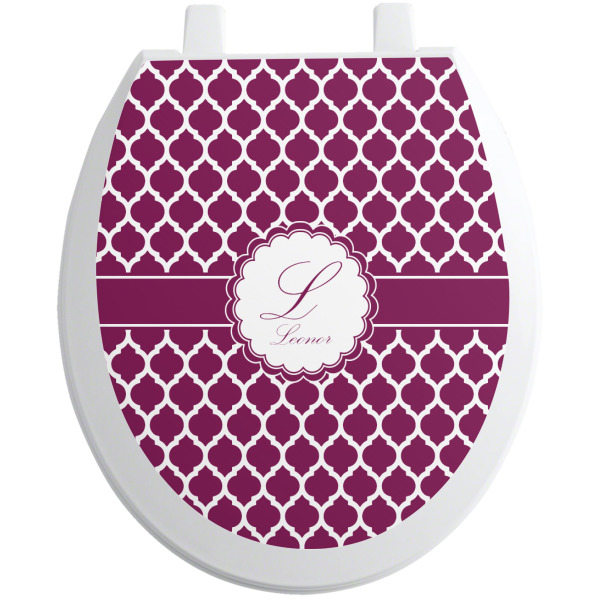 Custom Moroccan Toilet Seat Decal (Personalized)