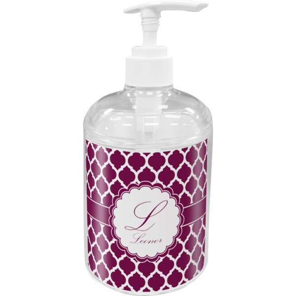 Custom Moroccan Acrylic Soap & Lotion Bottle (Personalized)