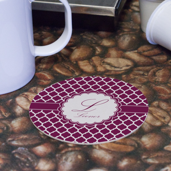 Custom Design - Round Paper Coaster - Front