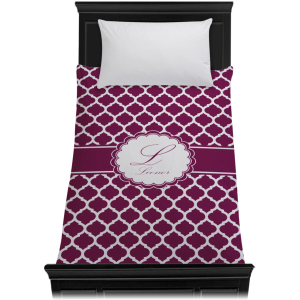 Custom Design - Duvet Cover - Twin - On Bed - No Prop