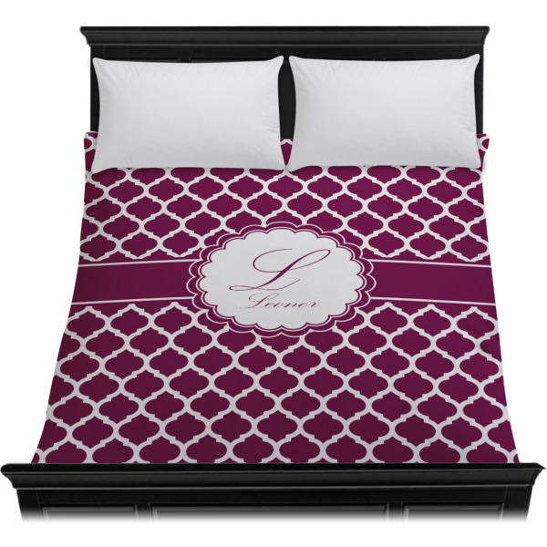 Custom Design - Duvet Cover - Queen - On Bed - No Prop