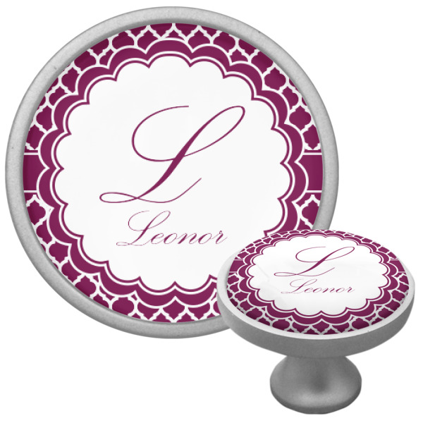 Custom Design - Cabinet Knob - Nickel - Multi Angle