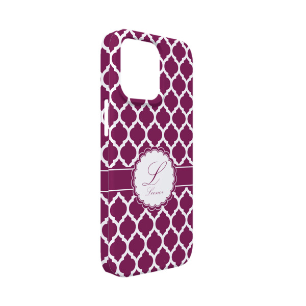 Custom Moroccan iPhone Case - Plastic - iPhone 13 Mini (Personalized)