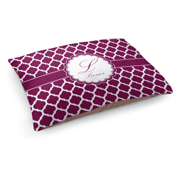 Custom Moroccan Dog Bed - Medium w/ Name and Initial