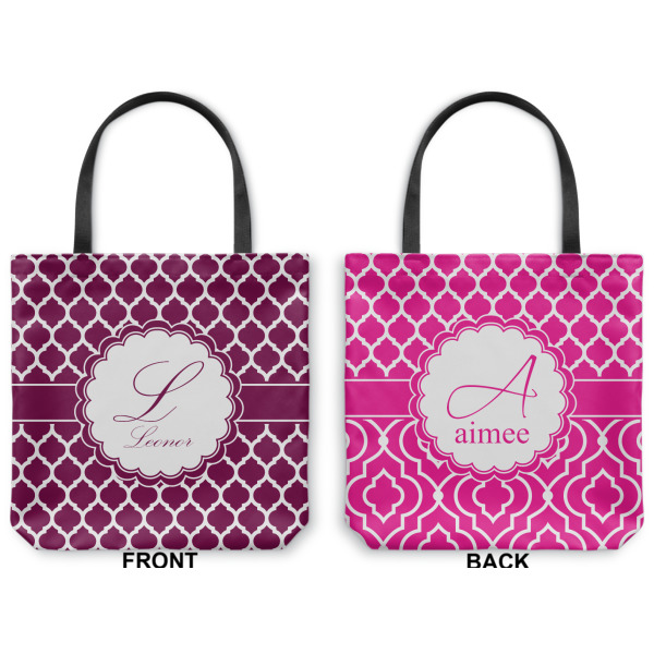 Custom Design - Canvas Tote - Front and Back