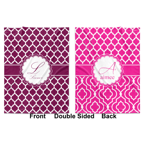 Custom Design - Baby Blanket (Double Sided - Printed Front and Back)