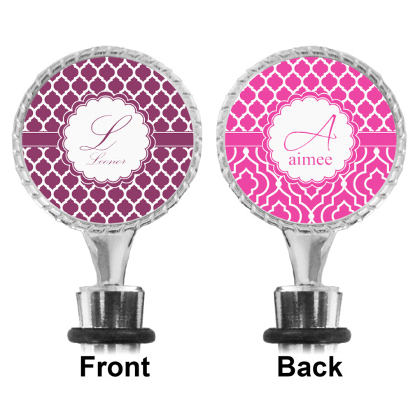 Custom Design - Bottle Stopper - Front and Back