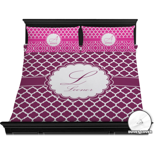 Custom Design - Bedding Set - King - Duvet - On Bed