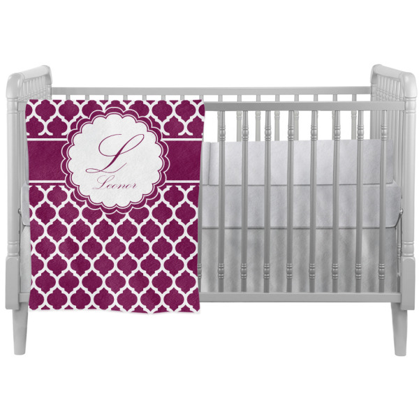 Custom Moroccan Crib Comforter / Quilt (Personalized)
