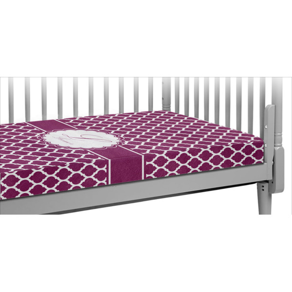 Custom Moroccan Crib Fitted Sheet (Personalized)