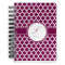 Moroccan Spiral Notebook - 5x7 w/ Name and Initial