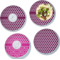 Design Your Own Glass Lunch / Dinner Plate 10" - Set of 4